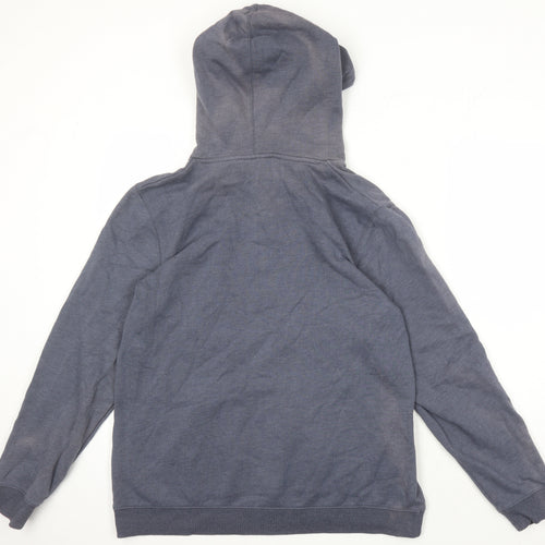 TOG24 Womens Grey Polyester Pullover Hoodie Size 16