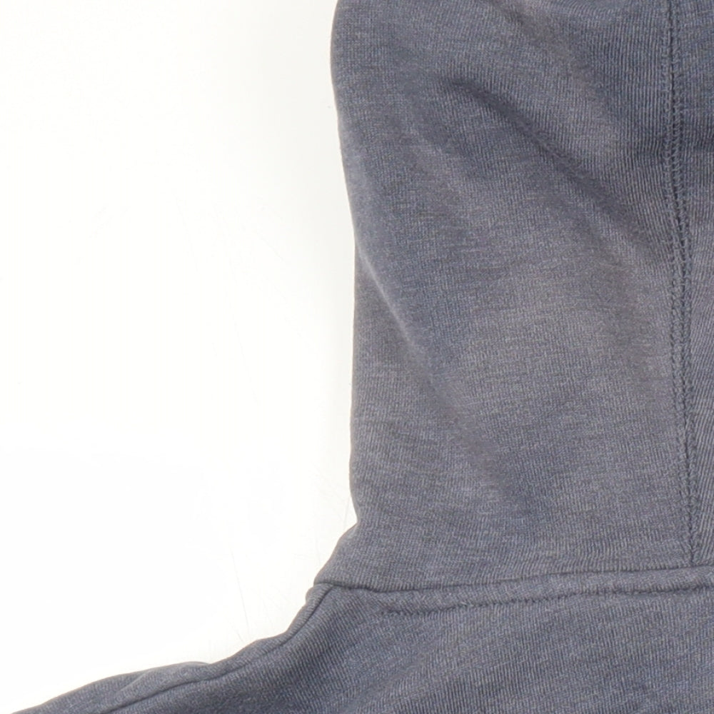 TOG24 Womens Grey Polyester Pullover Hoodie Size 16