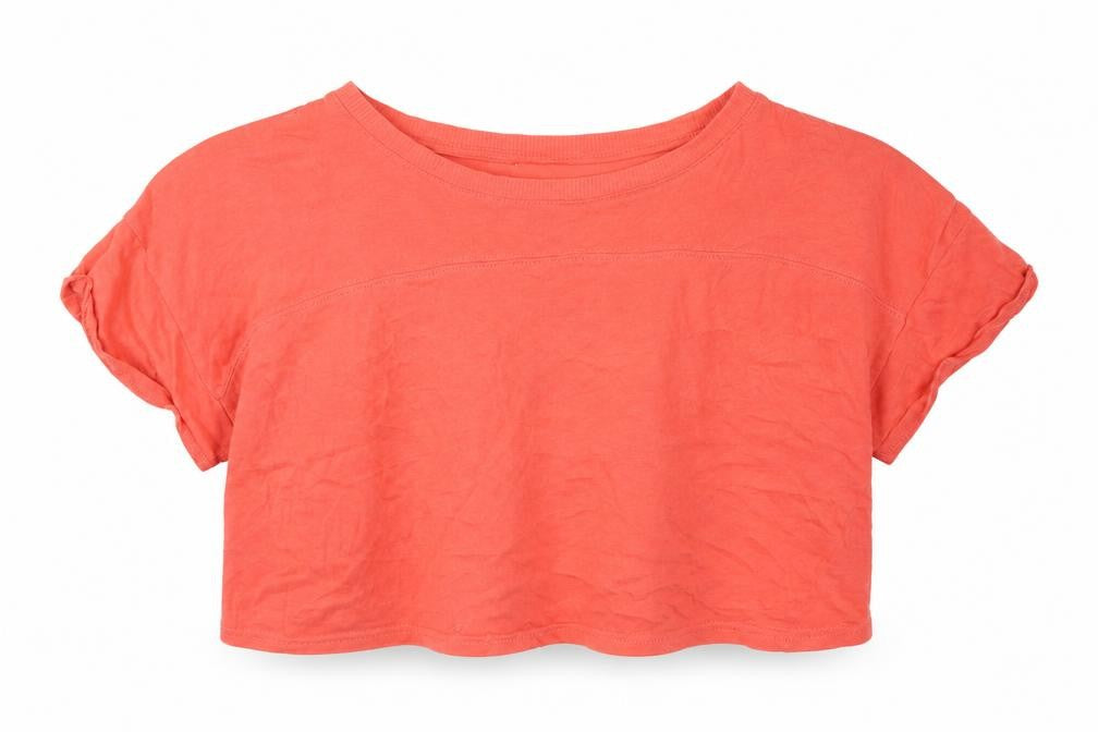 H&M Womens Pink Cotton Basic T-Shirt Size XS Scoop Neck