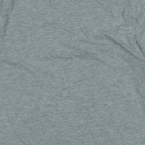 ASOS Mens Grey Cotton T-Shirt Size M Crew Neck
