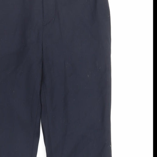 NEXT Boys Blue Polyester Dress Pants Trousers Size 8 Years Regular Zip