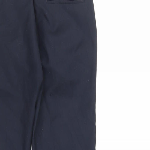 NEXT Boys Blue Polyester Dress Pants Trousers Size 8 Years Regular Zip