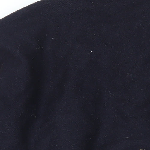 Wolff Mens Blue Bomber Jacket Jacket Size L Snap