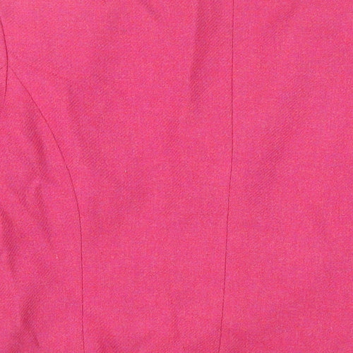 Prét-á-Porter Womens Pink Jacket Blazer Size 8 Button