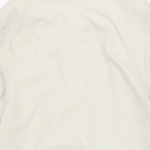Perfect Wear Womens Beige Jacket Size 8 Buckle