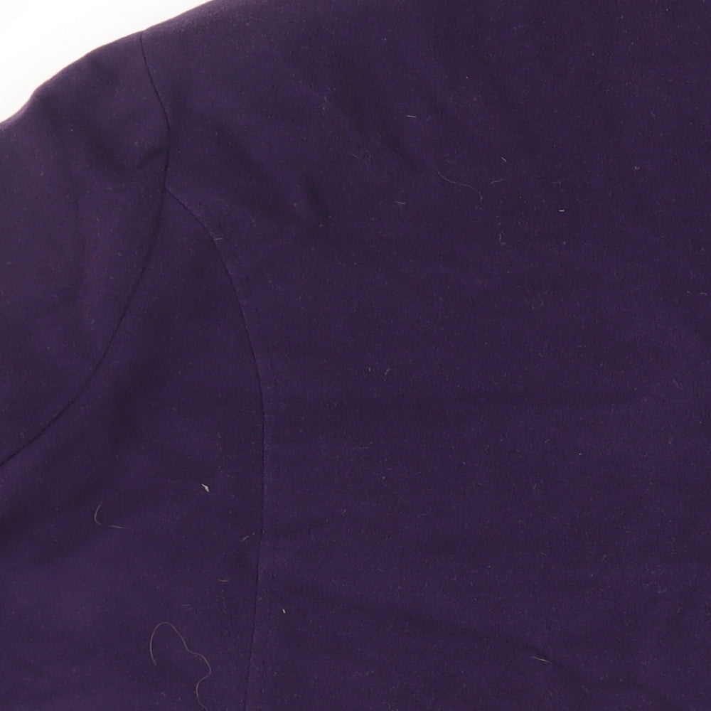 Marks and Spencer Womens Purple Jacket Size 22 Button