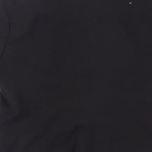 Autonomy Womens Black Jacket Blazer Size 12 Button