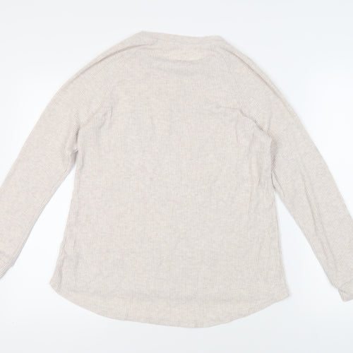 Disney Womens Beige Polyester Pullover Sweatshirt Size M Pullover - Bambi
