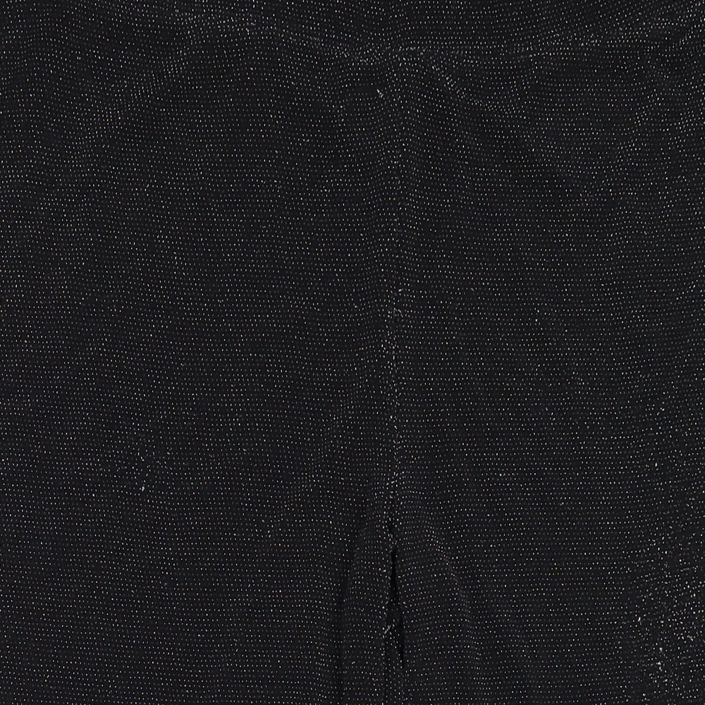 Bonmarché Womens Black Nylon Trousers Size 22 L26 in Regular