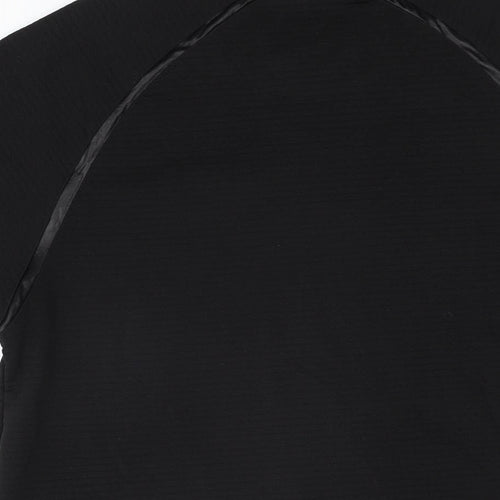 Creative Recreation Mens Black Polyester T-Shirt Size M Round Neck