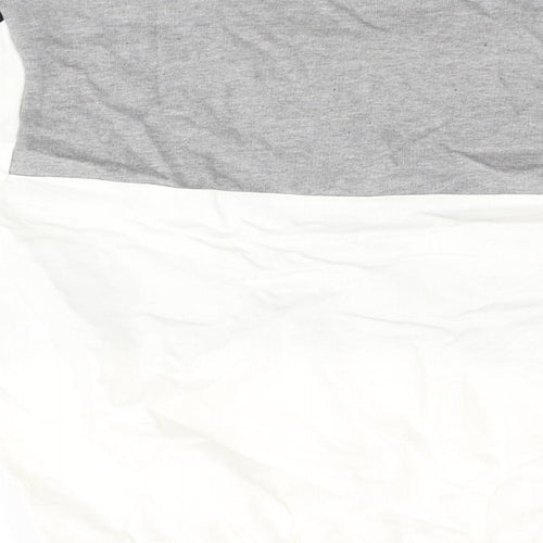 Mondi Womens Grey Cotton Basic T-Shirt Size 10 Round Neck - Mondi Sports