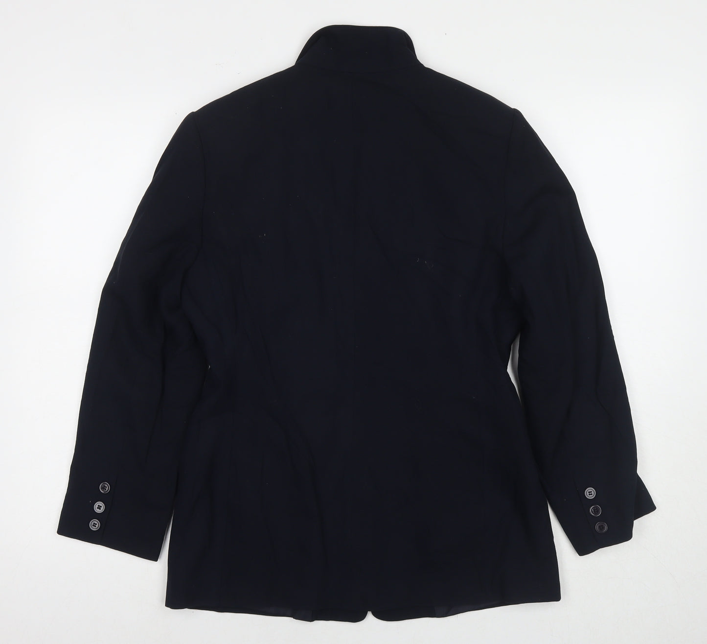 Principles Womens Blue Jacket Blazer Size 12 Button