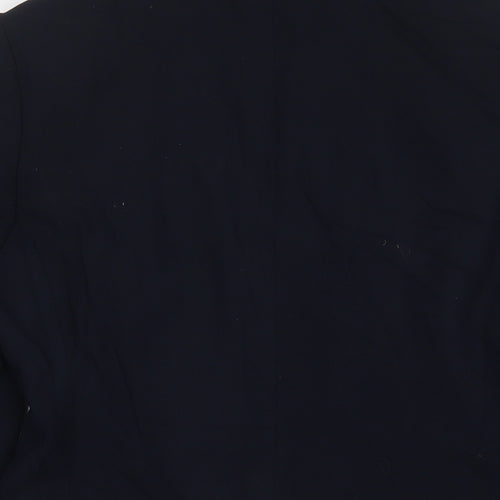 Principles Womens Blue Jacket Blazer Size 12 Button