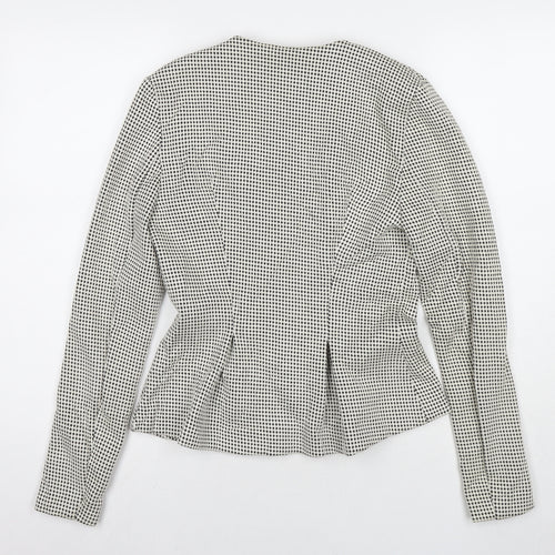 River Island Womens Green Jacket Blazer Size 10 Zip