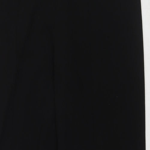 Autonomy Womens Black Polyester Trousers Size 12 L25 in Regular