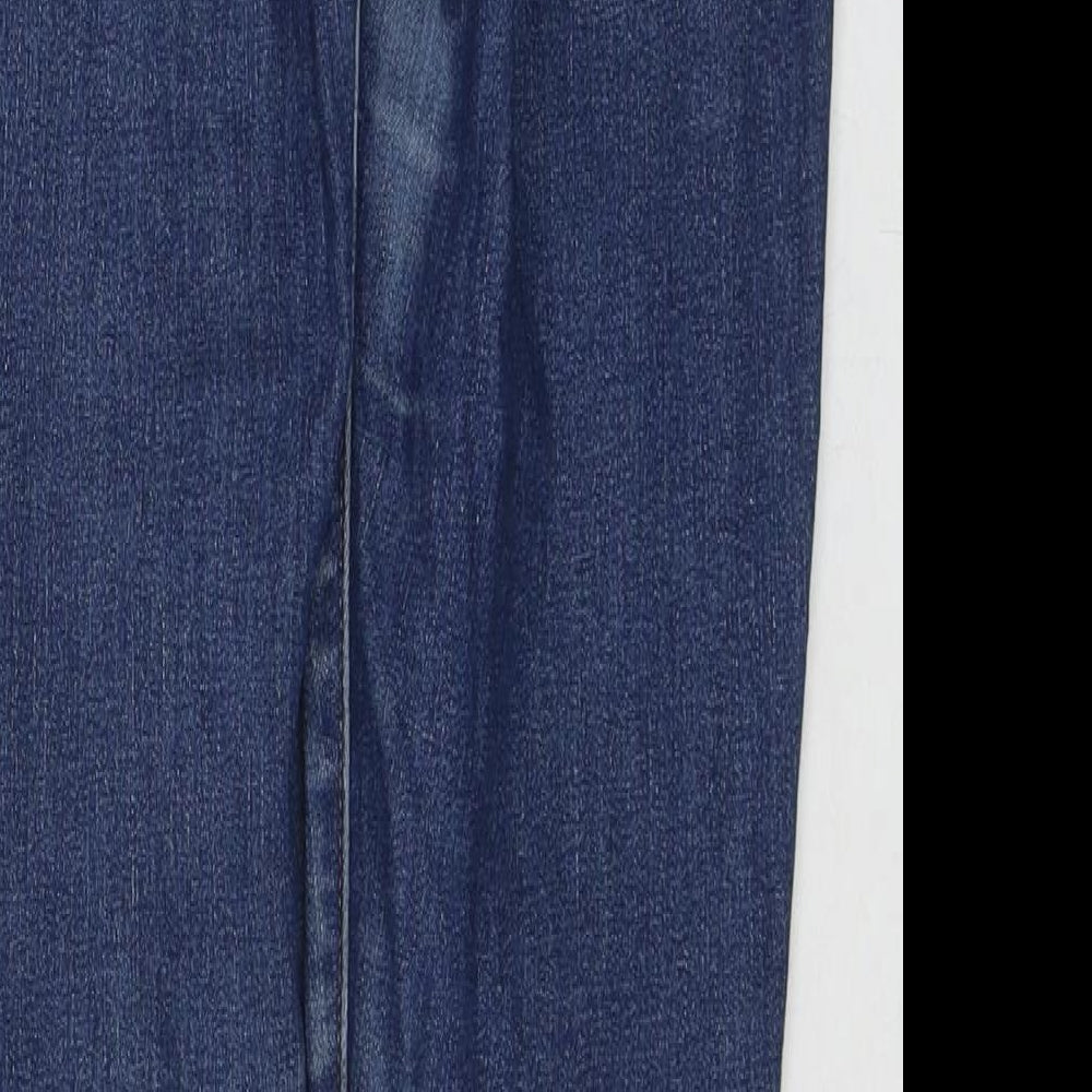 Levi's Womens Blue Cotton Skinny Jeans Size 26 in L28 in Regular Zip