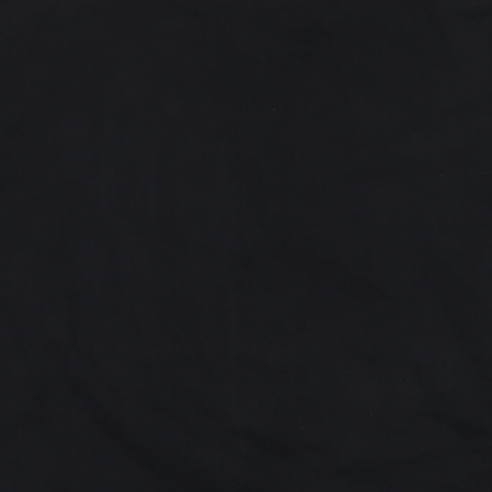 adidas Mens Black Cotton Pullover Sweatshirt Size M - Logo