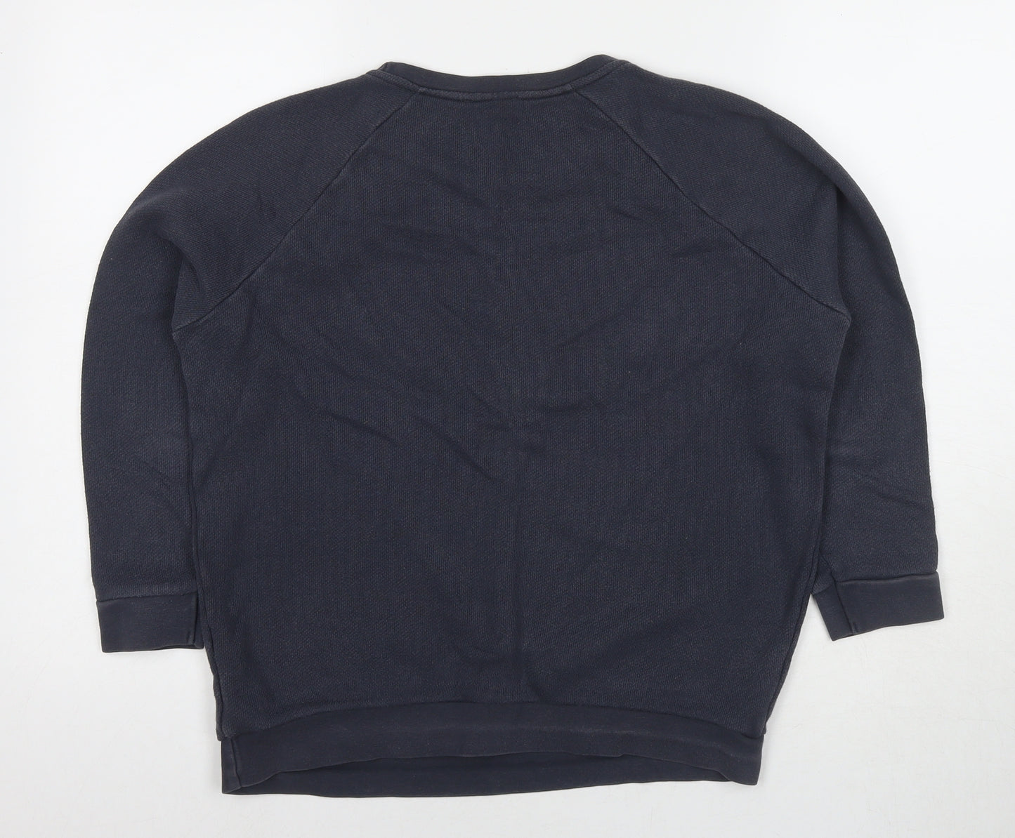 Whistles Womens Grey Cotton Pullover Sweatshirt Size 8 Pullover