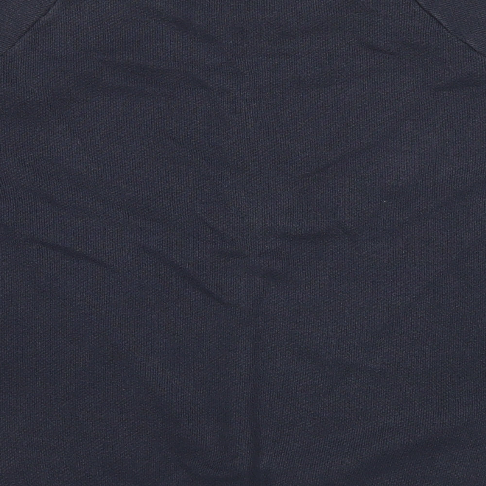 Whistles Womens Grey Cotton Pullover Sweatshirt Size 8 Pullover