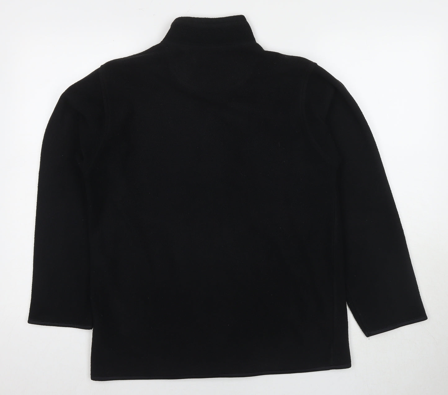 EWM Womens Black Jacket Size 10 Zip - Size 10-12