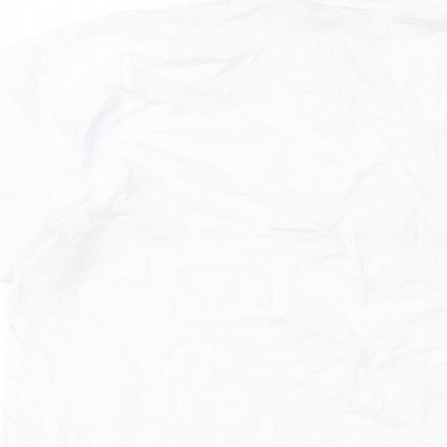 PlayStation Mens White Cotton T-Shirt Size M Crew Neck