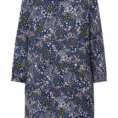 Bonmarché Womens Multicoloured Floral Cotton Tank Dress Size 20 Round Neck Pullover