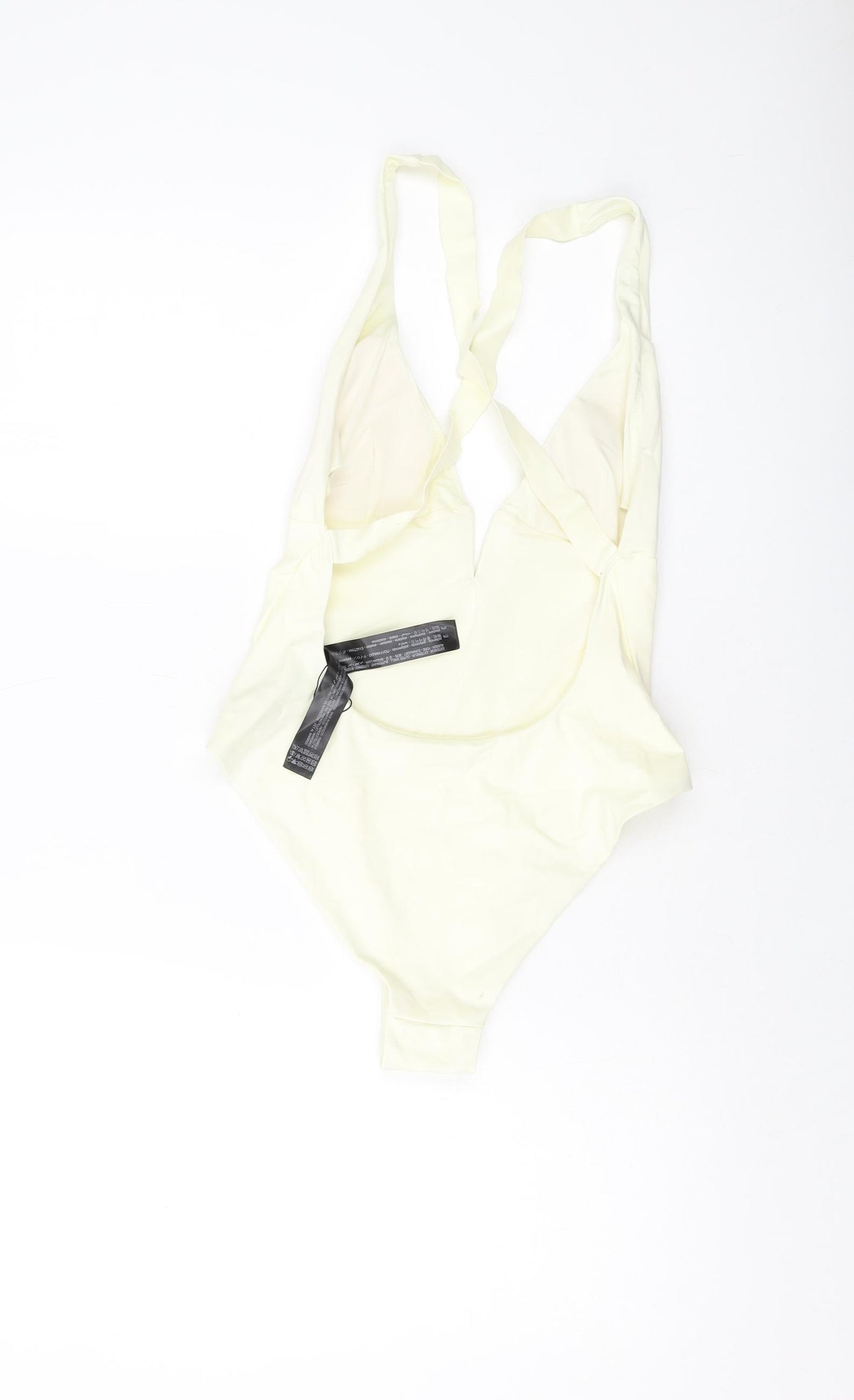 Zara Womens Ivory Polyamide One Piece Size M