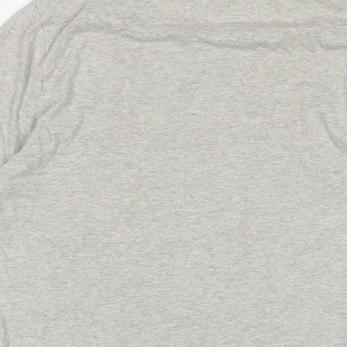 Ralph Lauren Mens Grey Cotton T-Shirt Size M Crew Neck