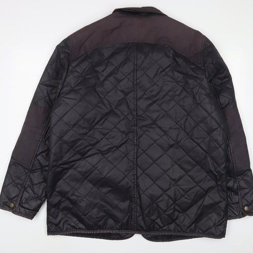 Hammond & Co Mens Brown Jacket Size XL Snap