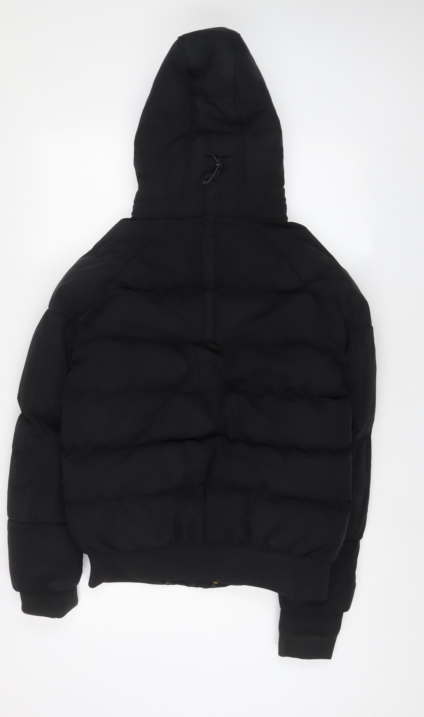 Kings Will Dream Womens Black Quilted Coat Size S Zip