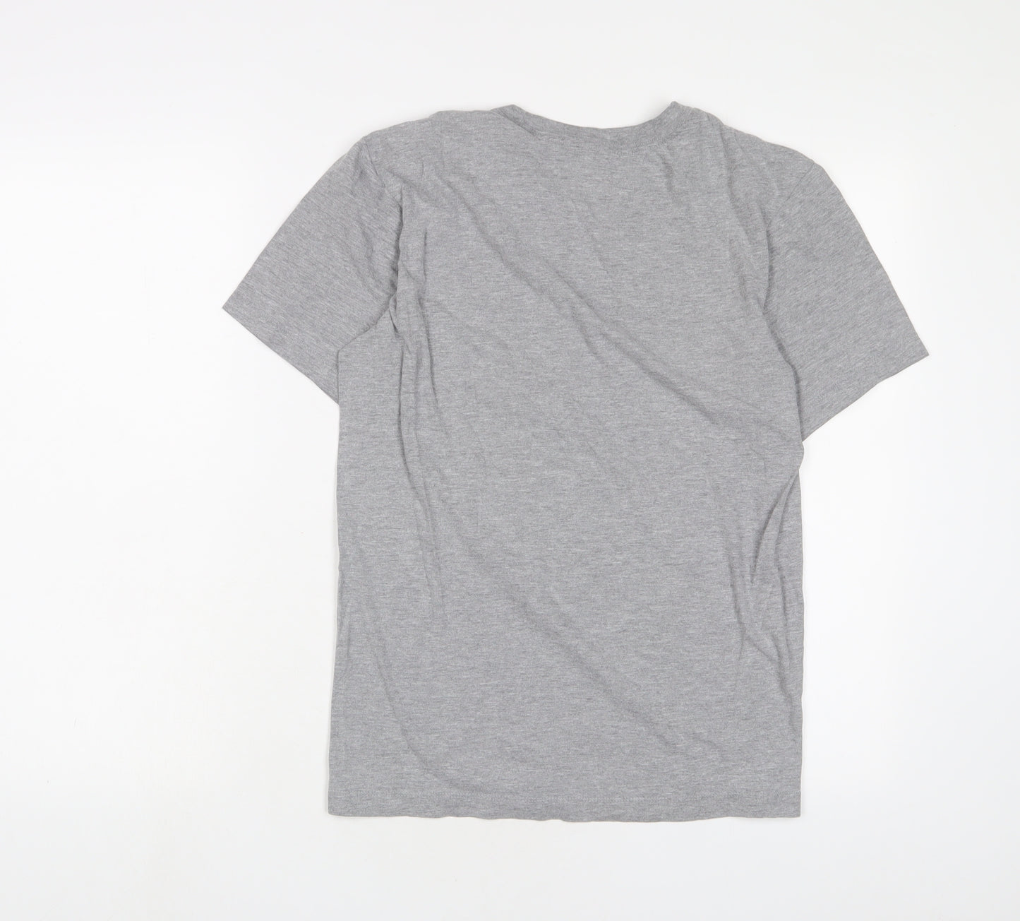 Nike Mens Grey Cotton T-Shirt Size XS Crew Neck