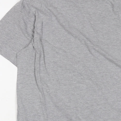 Nike Mens Grey Cotton T-Shirt Size XS Crew Neck