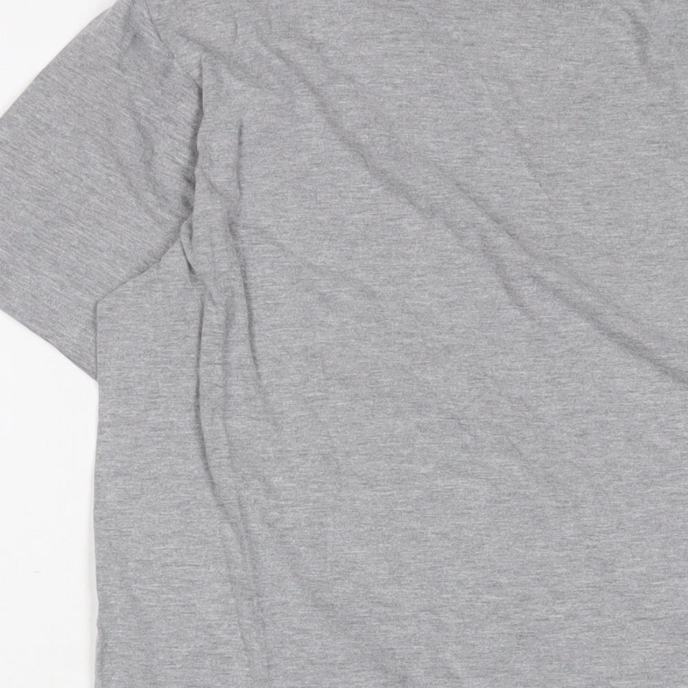 Nike Mens Grey Cotton T-Shirt Size XS Crew Neck