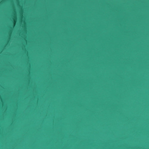 Livergy Mens Green Cotton T-Shirt Size XL Crew Neck