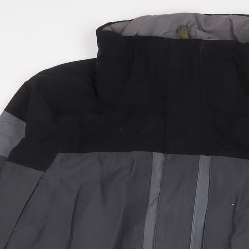 The North Face Mens Grey Jacket Coat Size XL Zip