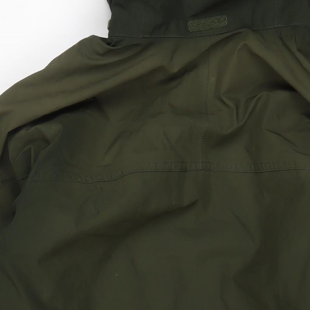 Berghaus Mens Green Jacket Coat Size M Zip - Zip Pockets