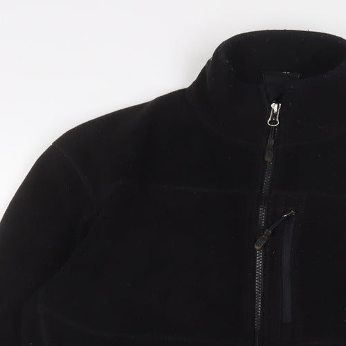 Karrimor Mens Black Jacket Size XS Zip - Logo, Embroidered