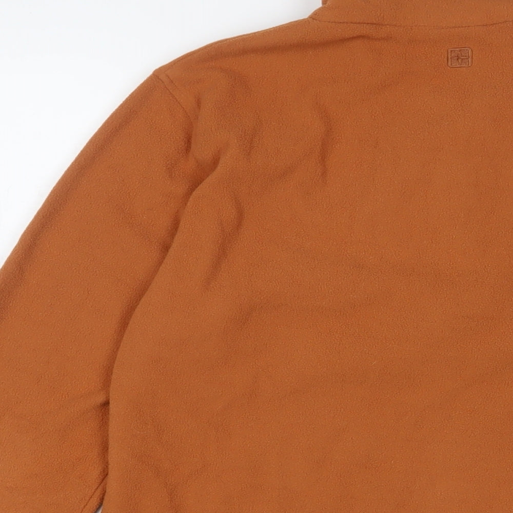 Mountain Warehouse Mens Orange Polyester Pullover Sweatshirt Size M