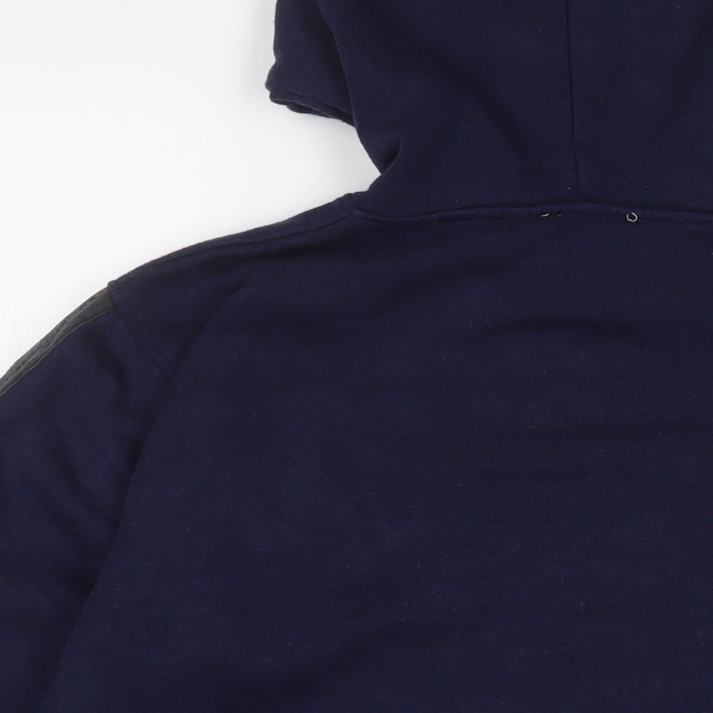 Aéropostale Mens Blue Cotton Pullover Hoodie Size L