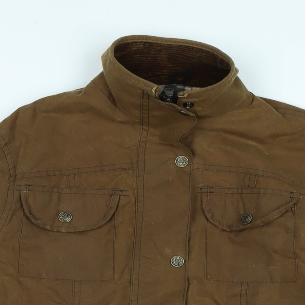 Outdoor Clothing Womens Brown Jacket Size 12 Zip