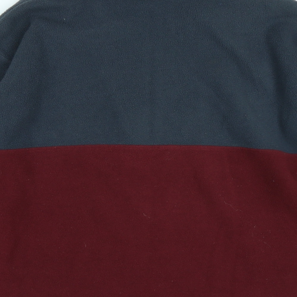 Pierre Cardin Mens Blue Polyester Henley Sweatshirt Size S