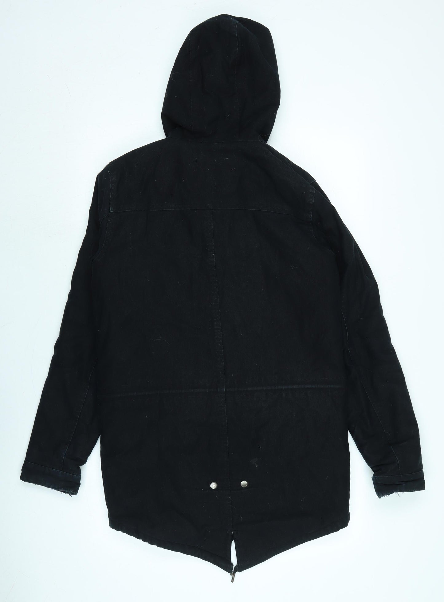 Carhartt Womens Black Parka Coat Size XS Zip