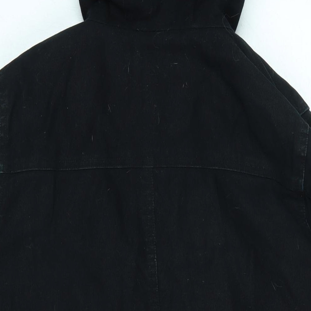 Carhartt Womens Black Parka Coat Size XS Zip