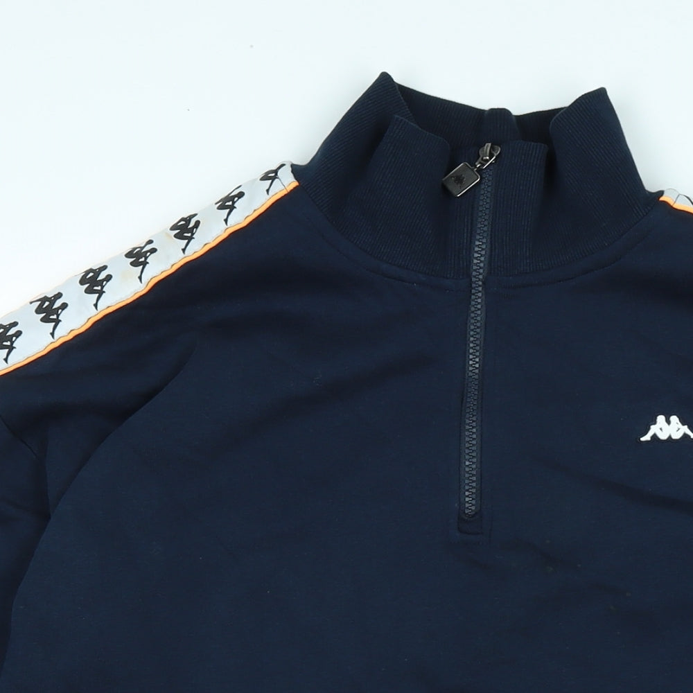 Kappa Mens Blue Polyester Pullover Sweatshirt Size M - Kappa