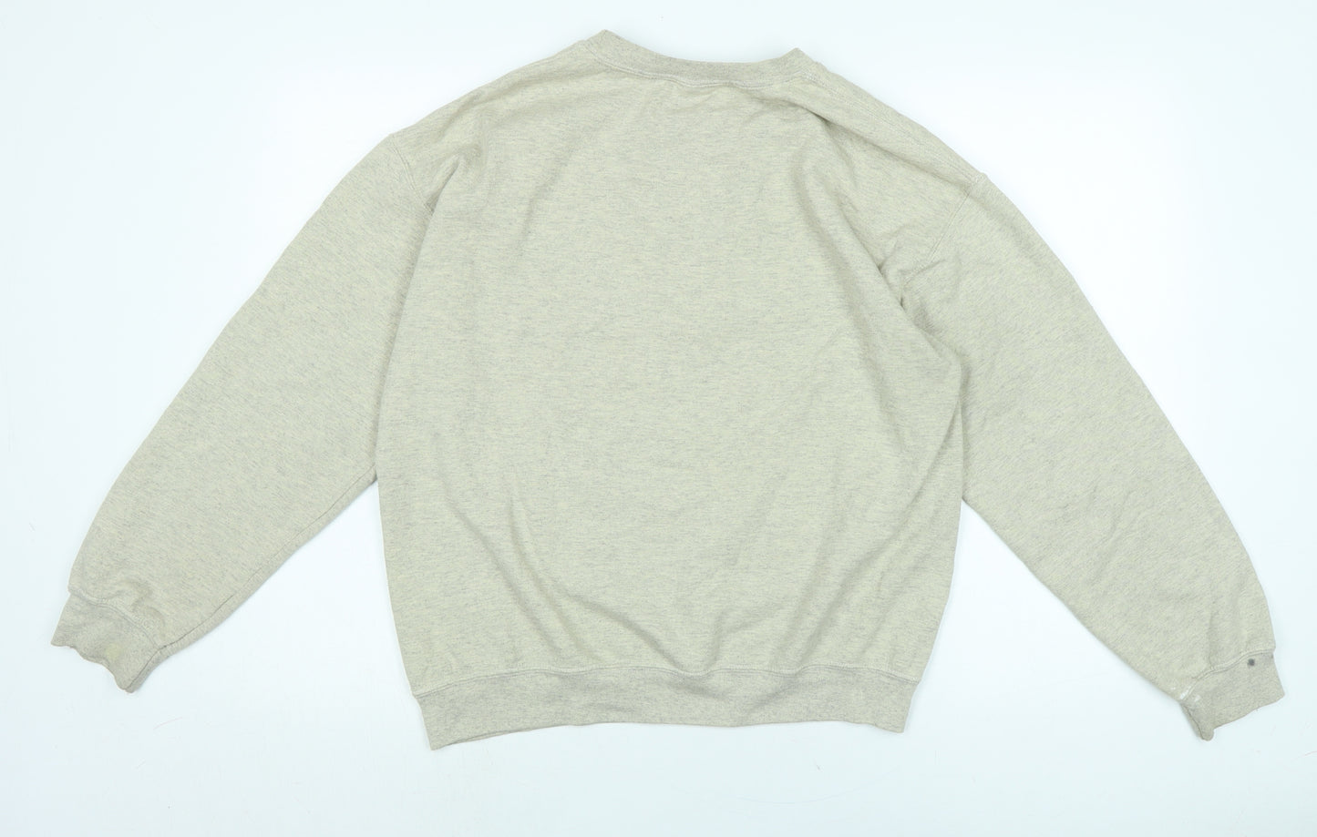 Goodbye to sleeves Womens Beige Polyester Pullover Sweatshirt Size M - Goodbye to sleeves