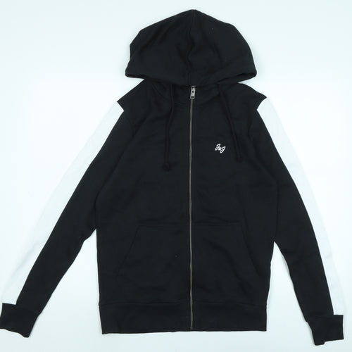 JACK & JONES Mens Black Jacket Size M Zip - Jack Jones