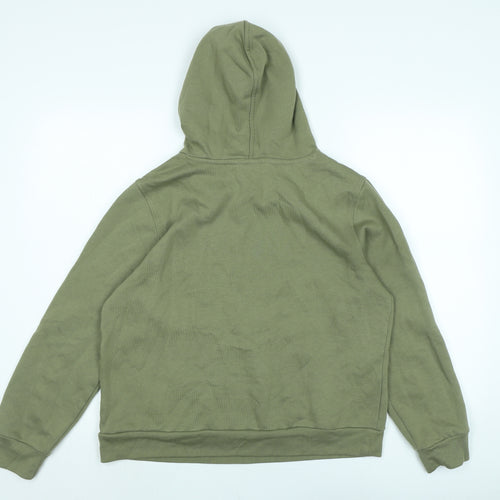 Snoopy Womens Green Polyester Pullover Hoodie Size 12 - Snoopy