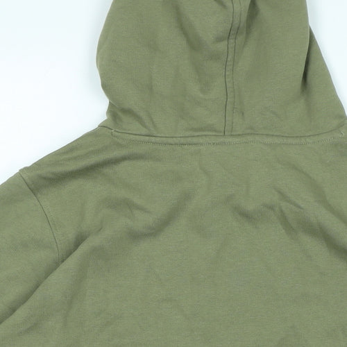 Snoopy Womens Green Polyester Pullover Hoodie Size 12 - Snoopy