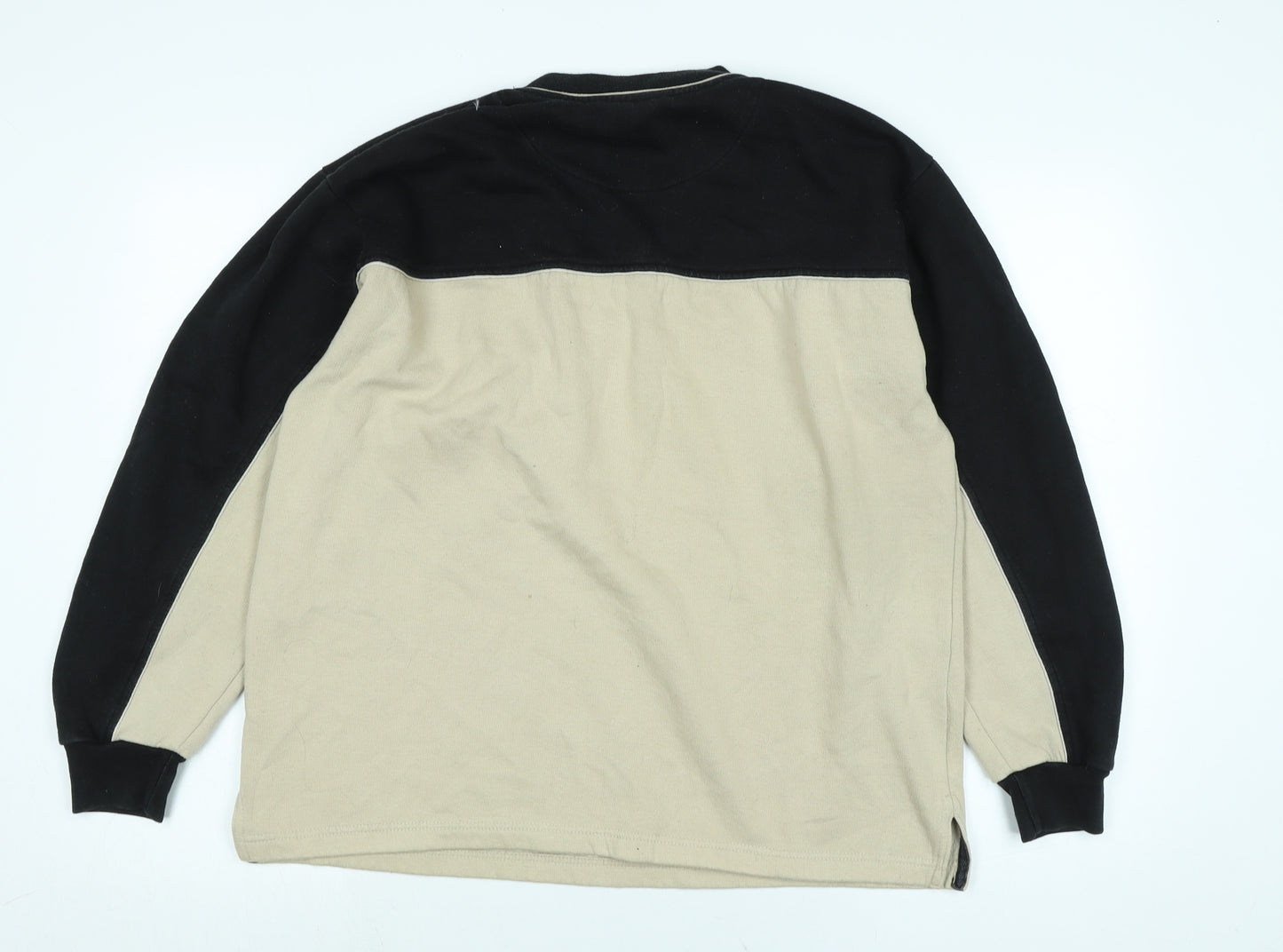 Lee Cooper Mens Beige Polyester Pullover Sweatshirt Size M - Lee Cooper