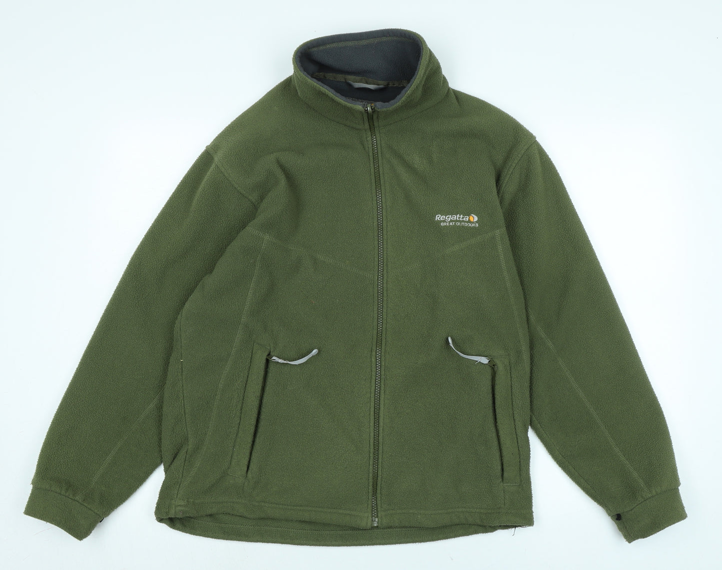 Regatta Mens Green Jacket Coatigan Size S Zip - Regatta